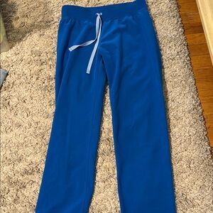 Figs highwaisted blue scrub pants